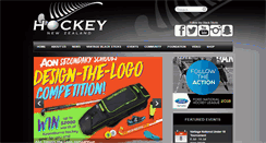 Desktop Screenshot of hockeynz.co.nz
